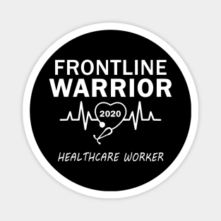 Frontline Warrior 2020 Healthcare Worker Magnet